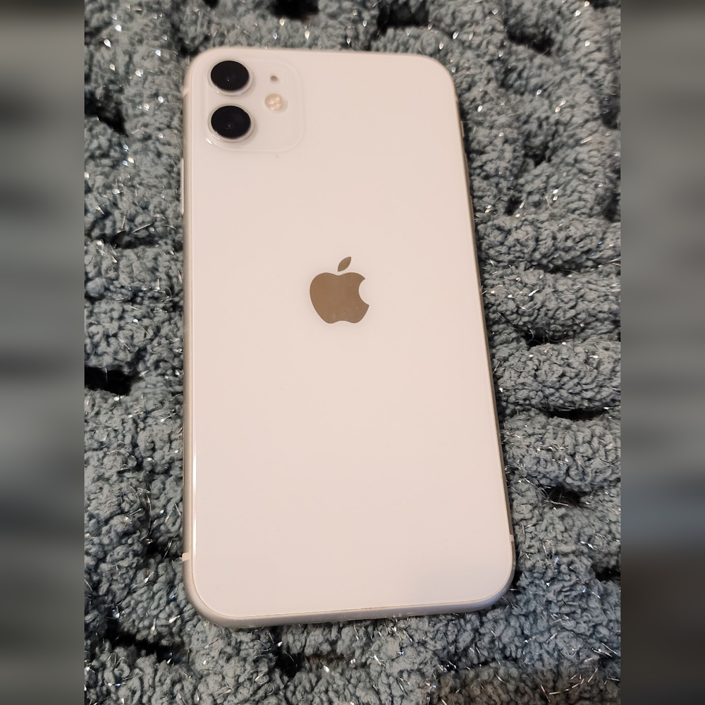 Apple iPhone 11 in Elegant White and Silver